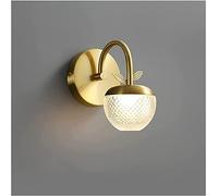 GWJKG Disconce Parete Moderno, Anteriore Specchio Luce Classica Luci da Bagno a LED RURNO BRASCHI