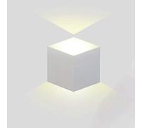GWJKG Lamp Beads Wall Light for Living Room Bedroom Corridor, Black Gold - 18×19×9 Cm