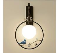 GWJKG Lampada a Che pende Il Moderno LED retrò Cinese, Paralume in Vetro fonte di Luce, adattata corridoio, al Soggiorno e alle luci per Parete Camera da Letto
