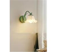 GWJKG Lampada da Parete Francese retrò Lily della Valle Luce Decorativo per la Protezione degli Occhi