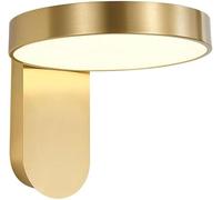 GWJKG Lampada Dorata Moderna LED Interni la Luce della da Letto, Un Monte Parete a 1 luci di vanità su Specchio Scale, Soggiorno, corridoio, Balcone, Illuminazione per Arredamento Artistico