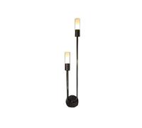 GWJKG Lampada Parete Oro Nero Moderno Nordico - Luce toeletta a Lunghezza in Ottone Antico per Camera da Letto, Soggiorno, Bagno, corridoio, Arredamento dell'hotel.