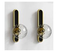 GWJKG Lampade a Parete Compatibili con Soggiorno Luce Luxuria E27 IDOR Mount Vanity Magic Bean Glass Onci, Muro Una Volta