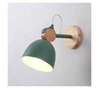 GWJKG Lampade a Parete e pareti Macchero colorato Dome Sconcetto Luce 1 Simpulla Light Metal Rotacolo Muro Moderno Elettrodomestici la Camera da Letto Ragazzi per Ragazze