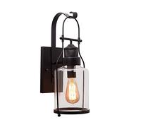 GWJKG Lampe Murale Affermatura Impermeabile Impicchio Impiegata Modello d'Acqua American Glasselier Creativo in Metallo Vita a Ciondolo Foia Adatto per la Luce Parete Esterno Giardino da