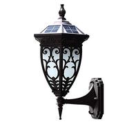 GWJKG Lampe Murale lampadario all'aperto personalità Creativa sferica Impermeabile a Artigianato Lampada appesa in Stile Europeo Giardino Villa Sospensione Luce da Parete Esterno