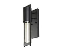 GWJKG Lampe Murale Outdoor Impermeabile sospeso a Testa Singola Lampada Metallo lampadario Vetro in Stile Europeo corridoio Cortile Sospensione Luce Luminaires Extérieurs