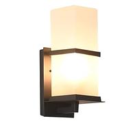 GWJKG Lampe Murale Outer Wall Luci da Parete LED LEGGIO, Impressione E REPPREBITO della DUGHETTURA con ALLUMINUME, ALLIMENTINI DELL'ESTOOR 3500K per terrazza, Garage, Giardino, Cortile, luminaires