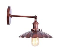 GWJKG Lampes Industrial da Scaffale Regolabile per Camera e Bar, Lampade Retro con Schermo di Metallico, Ottimo Arredamento