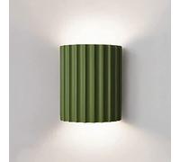GWJKG Lampina Orizzontale Geometrica, di Resina con Fasce Alternanti per Stanze, Luce da Portone per Il Salotto e la Camera da Letto, Gioielli notturni in Orange