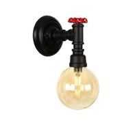 GWJKG Lighting Steampunk Wall Lamp with Glass for Industrial Decor And Home Living Spaces - V1