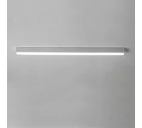 GWJKG lineare LED Minimalista Moderno corridoio a sfioramento Barra Metallica Nera Long Strip Aibrile Luce del soffitto Ufficio per la casa Isola da Cucina Dining Room (