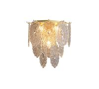 GWJKG Luce all'Intersez Cuore Raffinato per Stanze Elegantissime, Abat-Jour Salalet Chiamata e Applica Muro Arco Retro Appli Murali