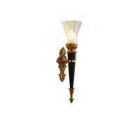 GWJKG Luce Antica in Oro e Cuoio - Lampeggiante per Camera da Lettre
