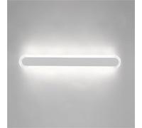 GWJKG Luce murale acrilica Moderna, Applique Temperatura 3 Colori, Semplice a Banda Lunga Camera da Letto e corridoio, Elegante Illuminazione per la casa (Bianca)