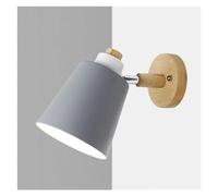 GWJKG - Luci Interna compatibili Decorazioni per Il Soggiorno Girevole in Ferro con Interruttore Lampada a Parete da Letto LAMPARE LED Home ALIMENTA