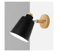 GWJKG - Luci Interna compatibili Decorazioni per Il Soggiorno Girevole in Ferro con Interruttore Lampada a Parete da Letto LAMPARE LED Home ALIMENTA