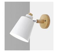 GWJKG - Luci Interna compatibili Decorazioni per Il Soggiorno Girevole in Ferro con Interruttore Lampada a Parete da Letto LAMPARE LED Home ALIMENTA