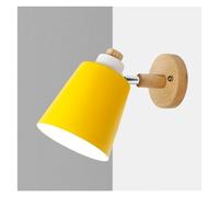 GWJKG - Luci Interna compatibili Decorazioni per Il Soggiorno Girevole in Ferro con Interruttore Lampada a Parete da Letto LAMPARE LED Home ALIMENTA
