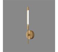 GWJKG Luci Parete Interna Minimalista Lad Lunga Lungo con Lima VANITÀ, LAMPARE Molti SCONDAZIONE Moderno E APPRIMETTIVA di LIMINE per Il Sogno Camera LADOGLIO dei da LASCIO (Oro, 38 cm)