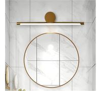 GWJKG Luxury American Gold Mirror Light Front Lample Lampone Lampella per casa Impermeabile Artistico Museo Luce murale da Letto