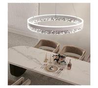 GWJKG Minimalista Luci a Sospensione Anello lampadario lampadario LED Compatibile con la Camera da Letto Decorazione per la casa dell'illuminazione per appuntamento Interno, lampadario