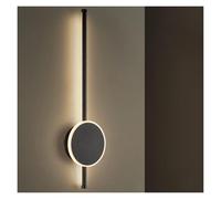 GWJKG Moderna sconde Nero con Lungo del Tubo e acrilica dell'astigmatismo Lampada Parete Semplice la Luce a Sospensione per Un Look Contemporaneo