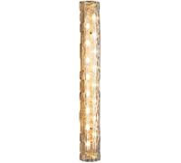GWJKG Moderno Luxury Crystal Sconce Brass Linear Bathnear Vanity Wall Light Lighting Interno Fun a Parete Lampada per Camera Letto Shallway Shorror Specchio da toeletta (60 cm)