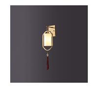 GWJKG Nuova Tutta Rame, Lampada in Stile Cinese per Camera Letto, Balcone, Soggiorno, Luce da Parete