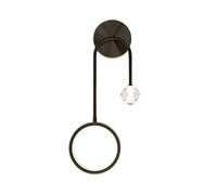 GWJKG Pendola muraletta Moderna e Lussuosa in Rame, Adatto alla Decorazione del Salotto, Stanza da Letto e Illuminazione per Il comodato