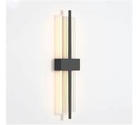 GWJKG Pronzo della Rettangolare Minimalista con tonalità acrilica, Moderna Interna per testiera, Balcone, Soggiorno, corridoio, Lampada da Parete Decorativa cablata, Accento Contemporaneo Ligh