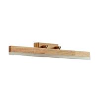 GWJKG Striscia in Legno Bagno Naturale con Rustica Vintage sopra Specchio Lampada a Parete da Fattoria Moderna lineare Trucco per la scrivania Doccia