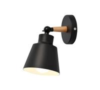 GWJKG Wall Monted, Moderno appuntamento con focaccine Parete a LED Apparecchiatura, Lumo Lettura Legno Bagno in Industriale, Illuminazione Il Salotto del corridoio per Camera da Letto (Colore: Stile