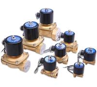 GWLQBJLHH Valvola Elettrovalvola elettrica in Ottone Valvola pneumatica for Acqua/Olio/Gas DN6 DN20 DN8 220V DC24V(24v Dc,DN25)