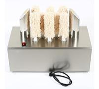 GwlThixion Macchina Lucidatrice per Bicchieri e Bottiglie, Asciugatrice E Lucidatrice per Bicchieri con Spazzole, Macchina lucidatrice per Vetro, Pulizia a 360° Senza Angoli Morti per Hotel 8Heads