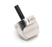 GWNSAQU Manopole di controllo del bruciatore WB03K10265, manopola di ricambio per bruciatore superiore per stufa a gas General Electric CGS985SET1SS, sostituisce AP4363671 PS2339711 WB03K10242 1473247