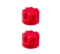 GWOZI Apribottiglie in silicone - 2 pezzi, a forma di fiore, facile strumento di apertura per cucina, acqua, soda e altri tappi a vite