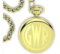 GWR Great Western Railway Inciso Orologio da Tasca