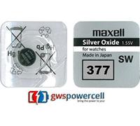 GWS-POWERCELL® MAXELL - Batterie per orologio a bottone (377, 1x)