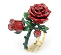 GWSGSFAS Anello da donna alla moda con farfalla, squisita decorazione, gioiello elegante, 6, Metallo, Non pietra preziosa