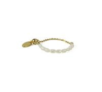 GWSGSFAS Francese Semplice Imitazione Perla Retrò Catena Tirare Anelli di Regolazione Accessori Eleganti Della Ragazza Monili di Barretta Di Moda Per La