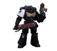 GWTCTOY JoyToy GW 40K, licenza originale 1:18, Space Marines Black Templars Outriders Brother Valtus, kit per action figure da collezione