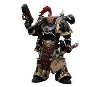 GWTCTOY JoyToy GW 40K Original Licenza 1:18 Action Figure, Chaos Space Marines Black Legion Chosen with Plasma Pistol and Power Axe