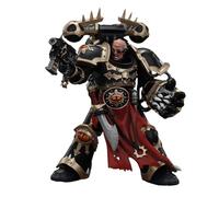 GWTCTOY JoyToy GW 40K - Statuetta d'azione originale 1:18, Chaos Space Marines Black Legion Chosen con pistola Bolt e Power Fist