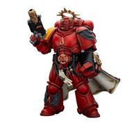 GWTCTOY JoyToy GW - Action Figure 1:18, Blood Angels Captain with Inferno Pistol Power Fist, altezza 12 cm