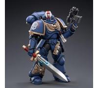 GWTCTOY JoyToy GW - Action Figure 1:18, Ultramarines Heroes of The Chapter Primaris Tenente Erastus, altezza 13 cm