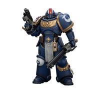 GWTCTOY JoyToy GW Original Licenz 1:18 Action Figure, Ultramarine Tenente Titus-Collectors Edition, kit per action figure da collezione, 12 cm