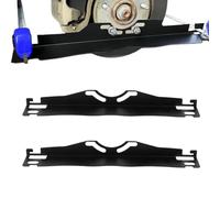 Gwtdtoad 2 Pezzi Strumento di Allineamento delle Ruote Piastre per Utensili per Auto Allineamento Piastre per Strumenti di Allineamento delle Punte in Acciaio Inox per La Maggior Parte dei Veicoli