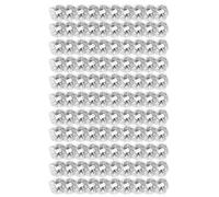 Gwtdtoad Capelli per Donne - Cappelli in Nylon Traspiranti per Servizio Alimentare - 100 Pezzi Elastiche Traspiranti per Cucina Fabbrica Casa Dormire Parrucche Industriali
