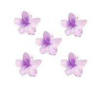 Gwtdtoad Fermagli per capelli da donna, Fermaglio per capelli con - Fermagli per fiori per capelli da 5 pezzi Fermaglio per capelli,Fermagli per capelli piccoli alla moda Fermaglio per